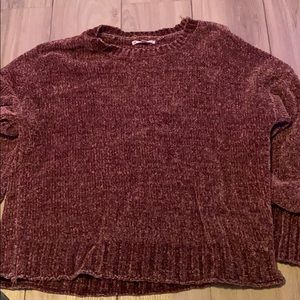 Oversized Maroon Sweater